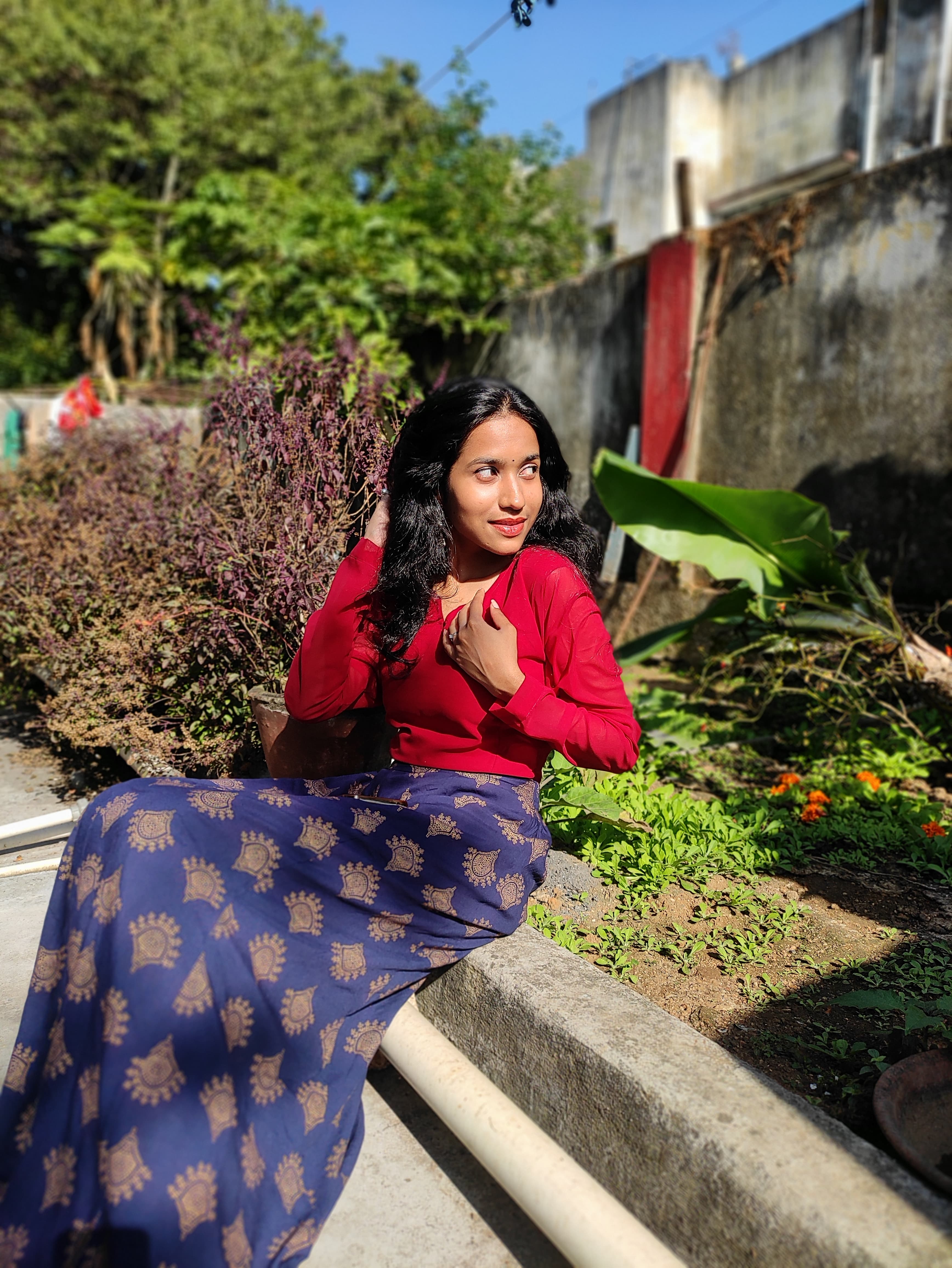 Anushka in a favourite outdoor photo
