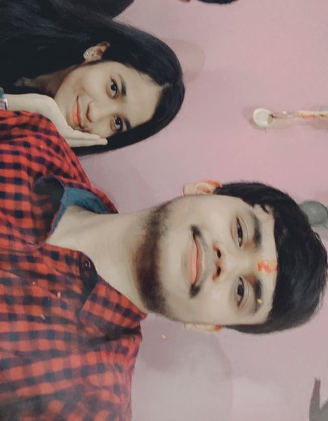 Ayush and Anushka photographed together